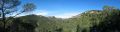 Panormica del Barranco Moreno cubierto de pinos